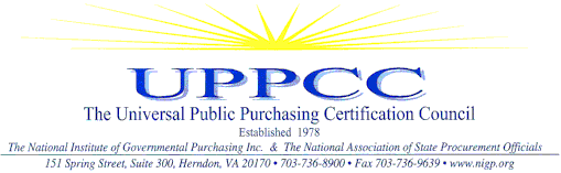 CPPB/CPPO Certification Columbia Chapter NIGP